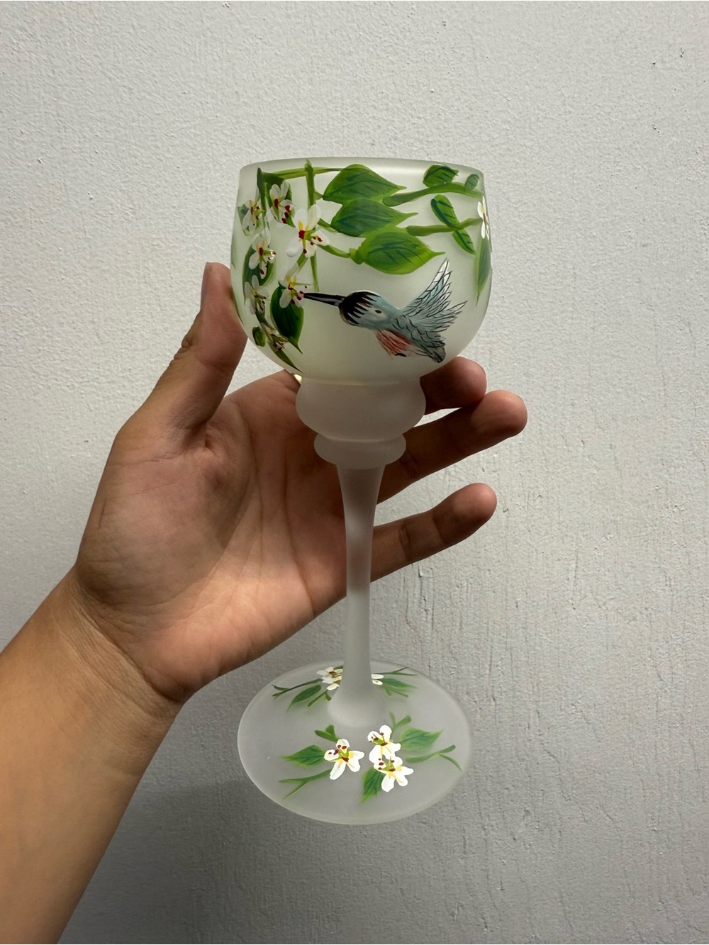 Vintage Avon Hand Painted Candle Holder